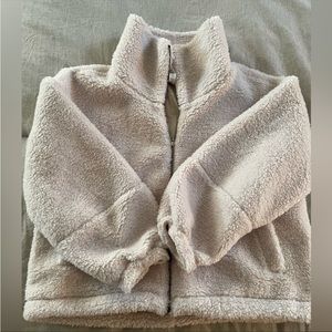 Lululemon cinch-able fleece jacket